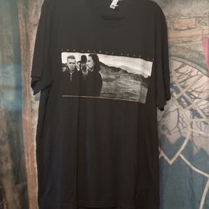 U2 Black Graphic T-Shirt